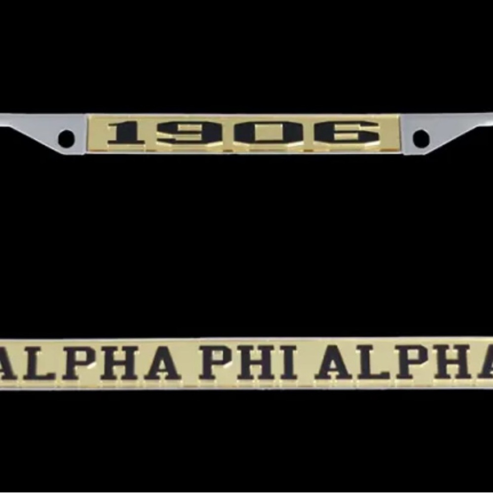 Brand new D9 license plate frames